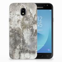 Samsung Galaxy J3 2017 | TPU | Siliconen hoesje | Beton Print Samsung Galaxy J3 2017 | TPU | Siliconen hoesje | Beton Print