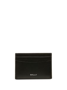 Bally portefeuille en cuir à logo imprimé - Noir