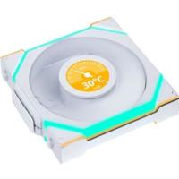 Lian Li UNI FAN SL Wireless LCD Reverse Blade 120mm 1-Pack White