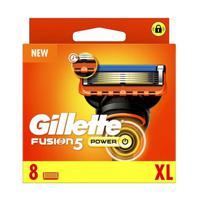 Gillette - Fusion5 Power Navulmesjes - 8 stuks - thumbnail