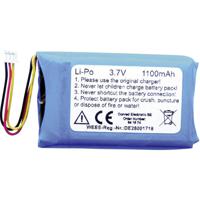 1Z10116 Speciale oplaadbare batterij Stekker LiPo 3.7 V 1100 mAh