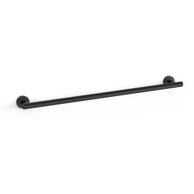 Handdoek houder Max | Wandmontage | 58 cm | Enkel houder | Zwart mat