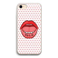 Yolo Denise: iPhone 7 Transparant Hoesje