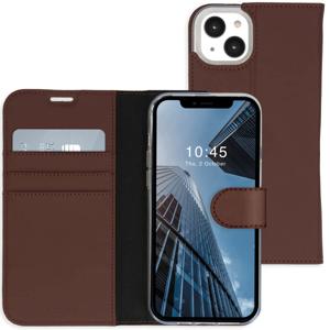 Accezz Wallet Case voor Apple iPhone 14 Telefoonhoesje Bruin