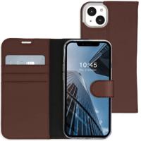 Accezz Wallet Case voor Apple iPhone 14 Telefoonhoesje Bruin