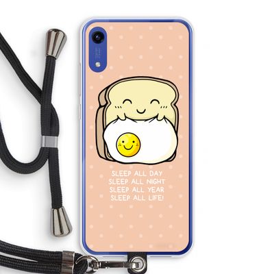 Sleep All Day: Honor Play 8A Transparant Hoesje met koord