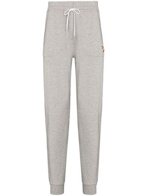 Maison Kitsuné pantalon de jogging Chillax Fox fuselé - Gris