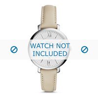 Horlogeband Fossil ES3793 Leder Beige 14mm - thumbnail