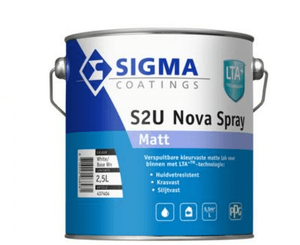 sigma s2u nova spray matt kleur 2.5 ltr
