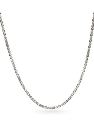 David Yurman collier Box Chain en or 14ct (1,7 mm) - Argent