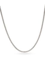 David Yurman collier Box Chain en or 14ct (1,7 mm) - Argent