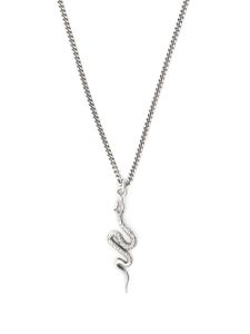 Emanuele Bicocchi collier à pendentif serpent - Argent