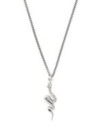 Emanuele Bicocchi collier à pendentif serpent - Argent