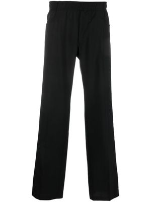 1017 ALYX 9SM pantalon en laine vierge à motif tartan - Noir