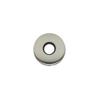 Bol sleutelplaatje verdekt kunststof mespol