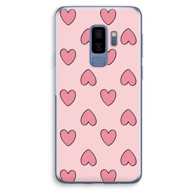 Ondersteboven verliefd: Samsung Galaxy S9 Plus Transparant Hoesje
