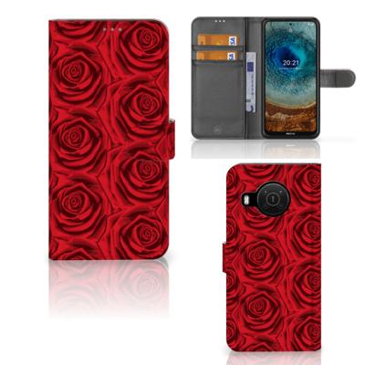 Nokia X10 | Nokia X20 Hoesje Red Roses Nokia X10 | Nokia X20 Hoesje Red Roses