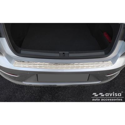RVS Bumper beschermer passend voor Volkswagen Arteon Shooting Brake 2020- 'Ribs' AV235978