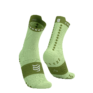 Compressport Pro racing socks v4.0 trail - GROEN - Unisex