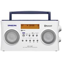 Sangean DPR-26 BT Transistorradio DAB+, VHF (FM) AUX, Bluetooth Acculaadfunctie Wit - thumbnail