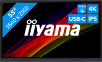 iiyama TE5512MIS-B3AG beeldkrant Kiosk-ontwerp 139,7 cm (55") LCD Wifi 400 cd/m² 4K Ultra HD Zwart Touchscreen Type processor Android 8.0 18/7 - thumbnail