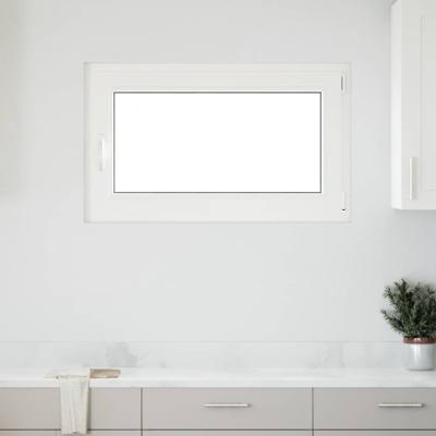 Kelderraam "RISOR" 100x70 cm draai-kiep DIN rechts wit