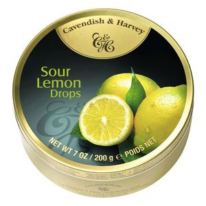 Cavendish & Harvey Cavendish & Harvey Sour Lemon Drops 200 Gram