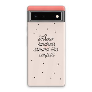 Confetti: Google Pixel 6 Transparant Hoesje