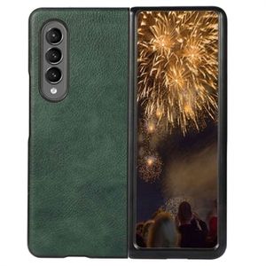 Samsung Galaxy Z Fold4 Gecoate Hybride Hoesje - Groen