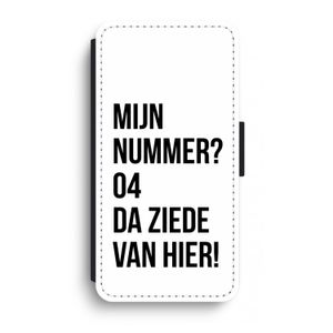 Da ziede van hier: iPhone XR Flip Hoesje