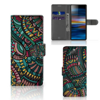 Sony Xperia 10 Telefoon Hoesje Aztec - thumbnail