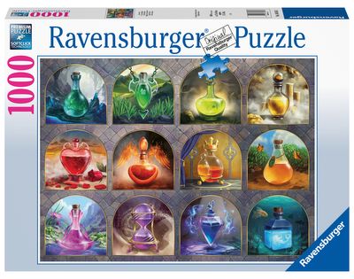Ravensburger puzzel 1000 stukjes magical potions Ravensburger puzzel 1000 stukjes magical potions