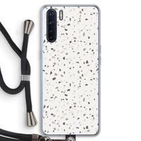 Terrazzo N°14: Oppo A91 Transparant Hoesje met koord