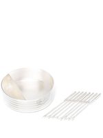 Ralph Lauren Home lot de plateaux Montgomery - Argent