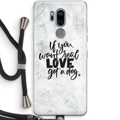 Partner in crime: LG G7 Thinq Transparant Hoesje met koord