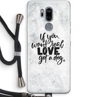 Partner in crime: LG G7 Thinq Transparant Hoesje met koord
