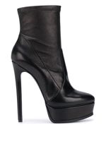 Casadei bottines à plateforme - Noir - thumbnail