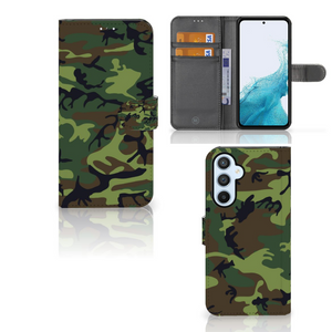 Samsung Galaxy A54 5G Telefoon Hoesje Army Dark