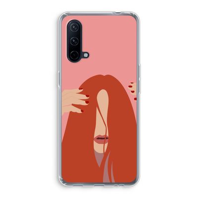 Woke up like this: OnePlus Nord CE 5G Transparant Hoesje
