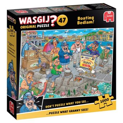 Jumbo Puzzel Wasgij Original 47- De Boot In! 1000 Stukjes