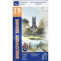 Wegenkaart - landkaart 39 Discovery Galway / Mayo / Roscommon | Ordnance Survey Ireland
