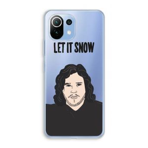 Let It Snow: Xiaomi Mi 11 Lite Transparant Hoesje