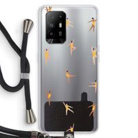 Dans #2: Oppo A94 5G Transparant Hoesje met koord
