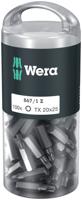 Wera 867/1 Z TORX® DIY 100, TX 20 x 25 mm (100 Bits pro Box) - 1 stuk(s) - 05072448001