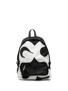 GCDS sac à dos Andy à motif monogrammé - Noir