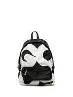 GCDS sac à dos Andy à motif monogrammé - Noir