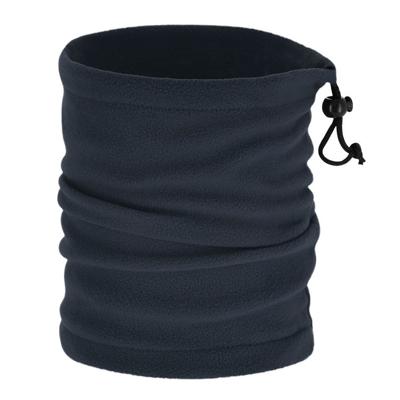 Col - marineblauw - polar fleece - verstelbaar koord - unisex