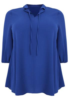 Yoek Blouse string | Indigo | Maat 46/48
