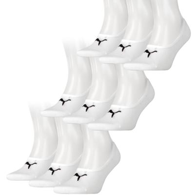 Puma Footies 9-pack Unisex Wit-39/42