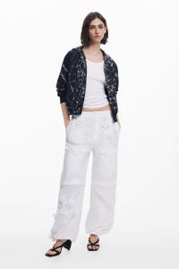 Convertible broek bloemen Tyler McGillivary - WHITE - L